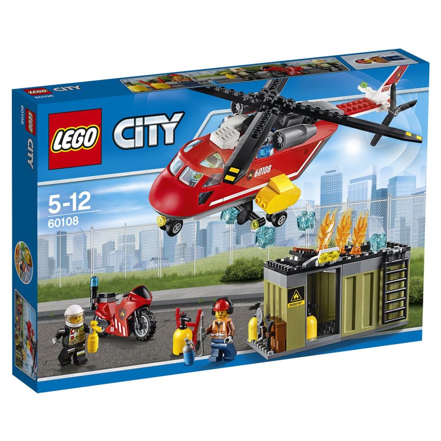 LEGO/CITY/60108/Пожарная команда быстрого реагирования