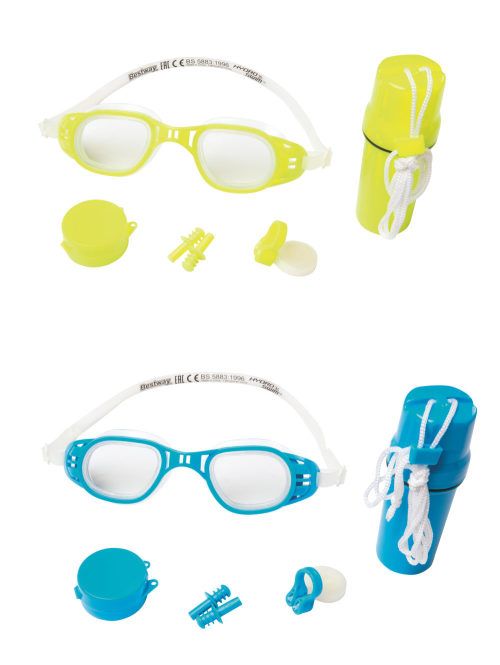 Набор для плавания BESTWAY(очки, беруши, зажим для носа) от 7лет