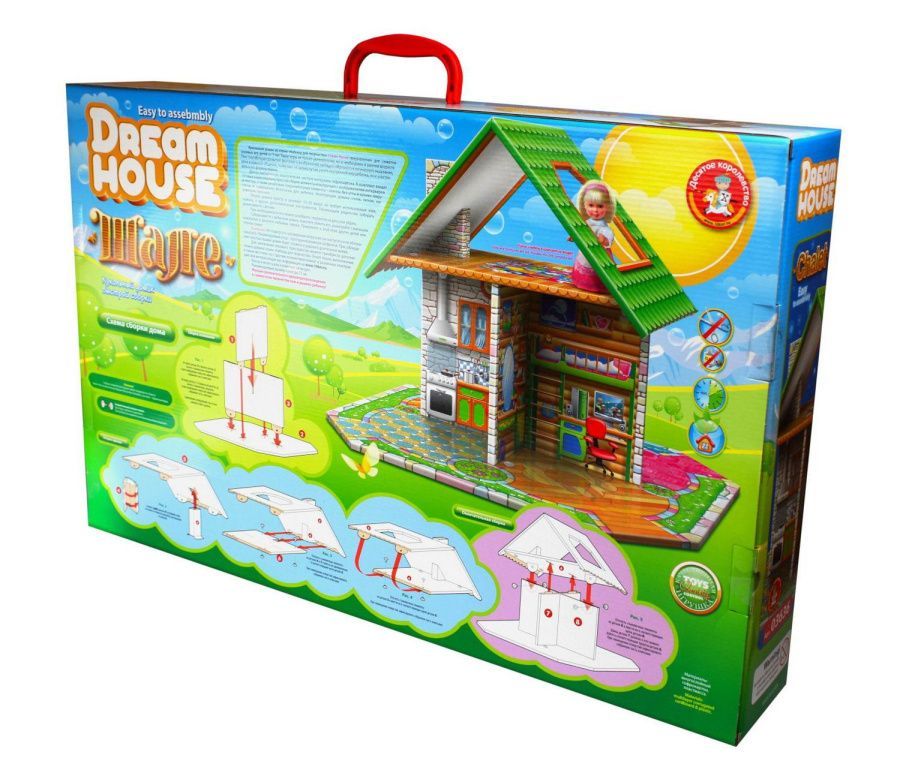 Кукольный домик быстрой сборки "Шале" Серия Наборы для творчества Dream House