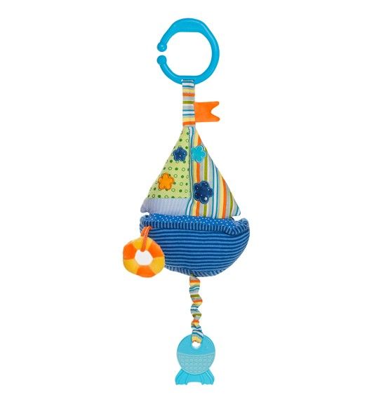Игрушка-подвеска "Кораблик" со звуком воды 
