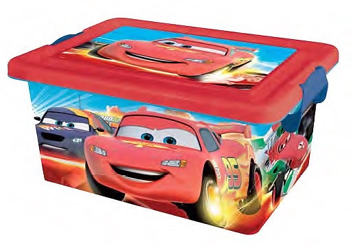 4554 Ящик для хранения Disney Cars (Тачки), 7 л
