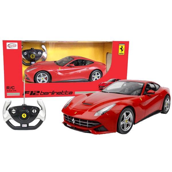 Машина р/у 1:14 Ferrari F12, со световыми эффектами, 32.4*16.5*9см