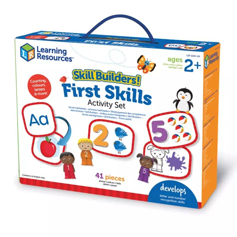 LSP1243-UK Развивающая игрушка Skill Builders! "Базовые навыки для малышей", с карточками (41 элемен