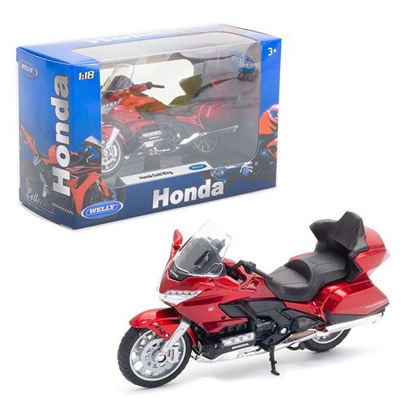 Игрушка модель мотоцикла 1:18  HONDA GOLD WING