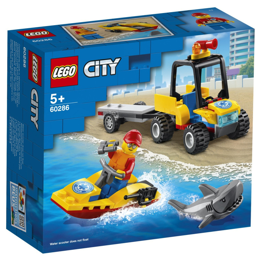 Конструктор LEGO CITY Great Vehicles Пляжный спасательный вездеход