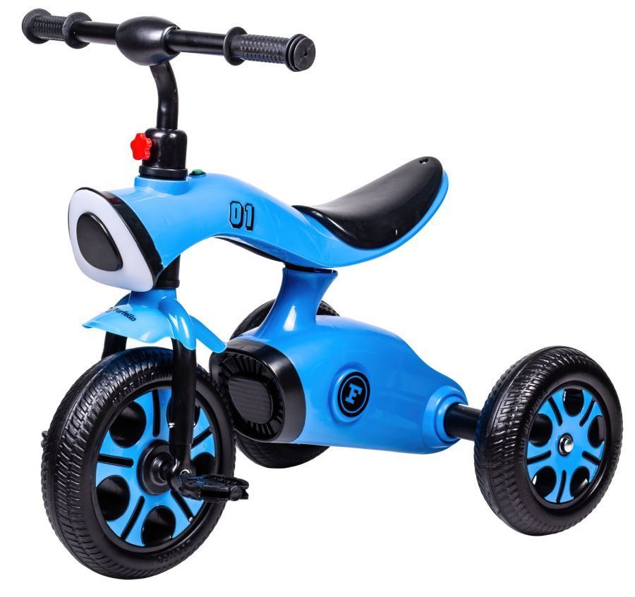 Детский трехколесный велосипед (2022) Farfello S-1201 Синий 