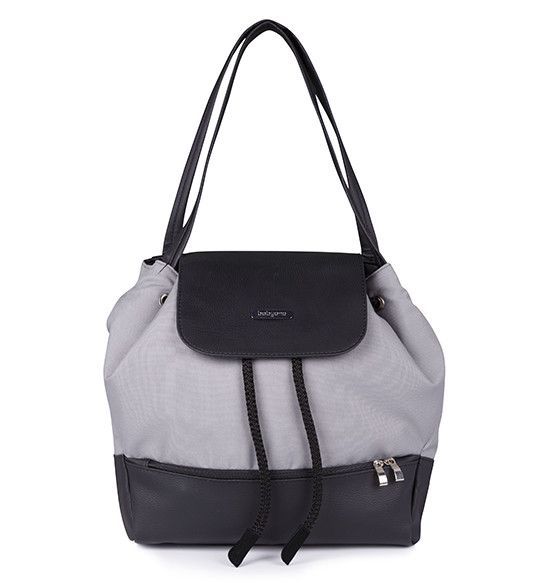 Сумка-рюкзак для мамы  "UPTOWN"  серый.