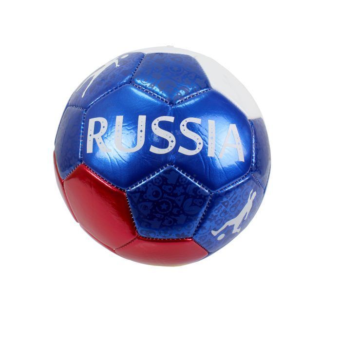 1 Toy футбольный Foam мяч ПВХ 23 см, 2-х слойный, машинная сшивка  Россия