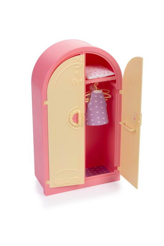Шкаф "Маленькая принцесса" (нежно-розовый) 16*7,5*28,5см