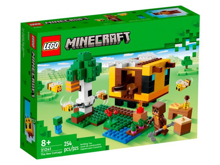 Конструктор LEGO Minecraft Пчелиный коттедж