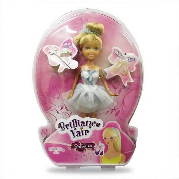 Brilliance Fair. Кукла балерина, 26,7 см, с диадемой и волшебной палочкой