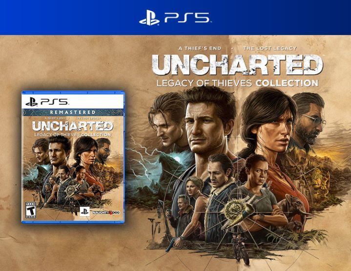 PS5:  UNCHARTED: Legacy of Thieves Collection