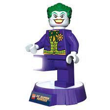 LGL-TOB19 Игрушка-минифигура-фонарь LEGO DC Super Heroes (Супер Герои DC)-Joker (Джокер) на подставк