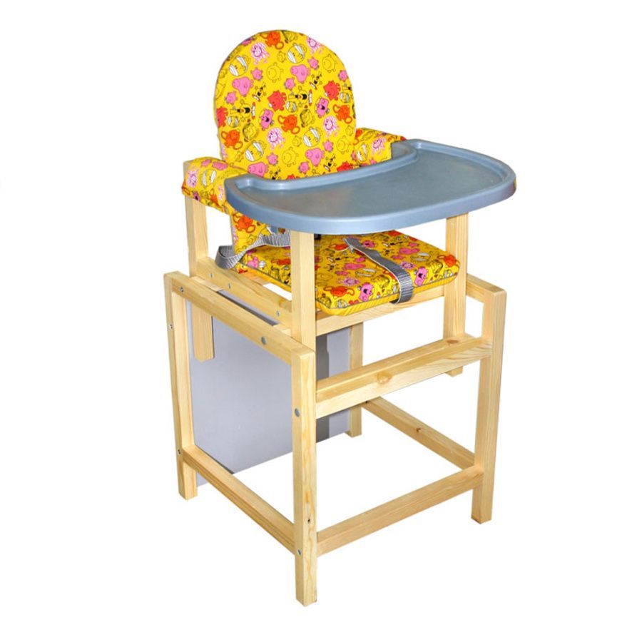 Стол-стул для кормления "СТД 07" (жёлтый)