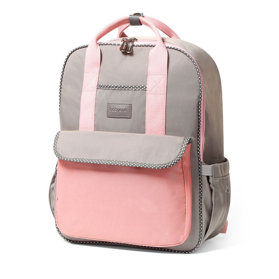 Сумка-рюкзак для мамы LONDON LOOK (pink)