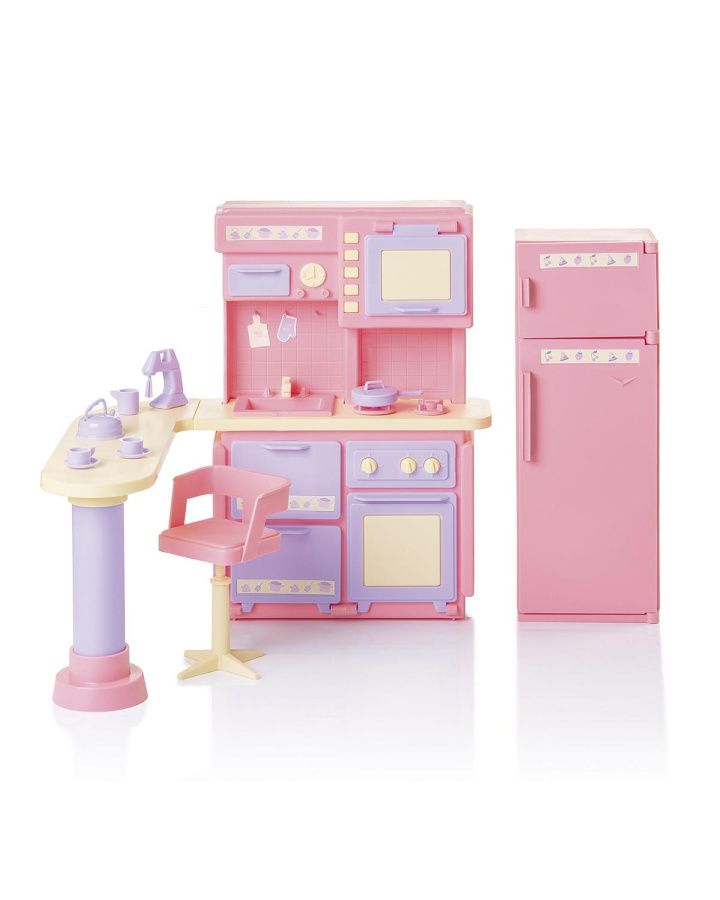 Кухня Маленькая принцесса, розовая 31*32*10см