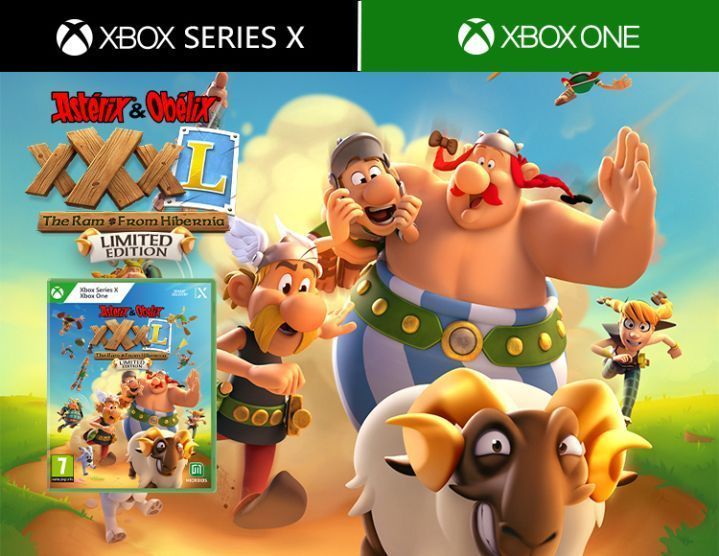 Xbox: Asterix & Obelix XXXL : The Ram From Hibernia. Limited Edition Xbox One / Series X