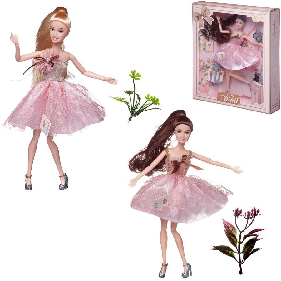 Кукла "Atinil. Мой розовый мир" в платье с двухслойной юбкой, с аксессуарами, 2 вида, 28см