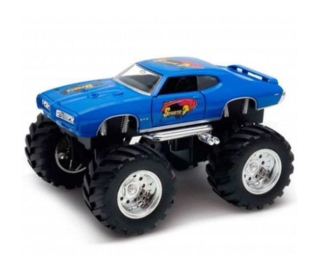 Игрушка модель машины 1:38 Pontiac GTO Wheel Monster