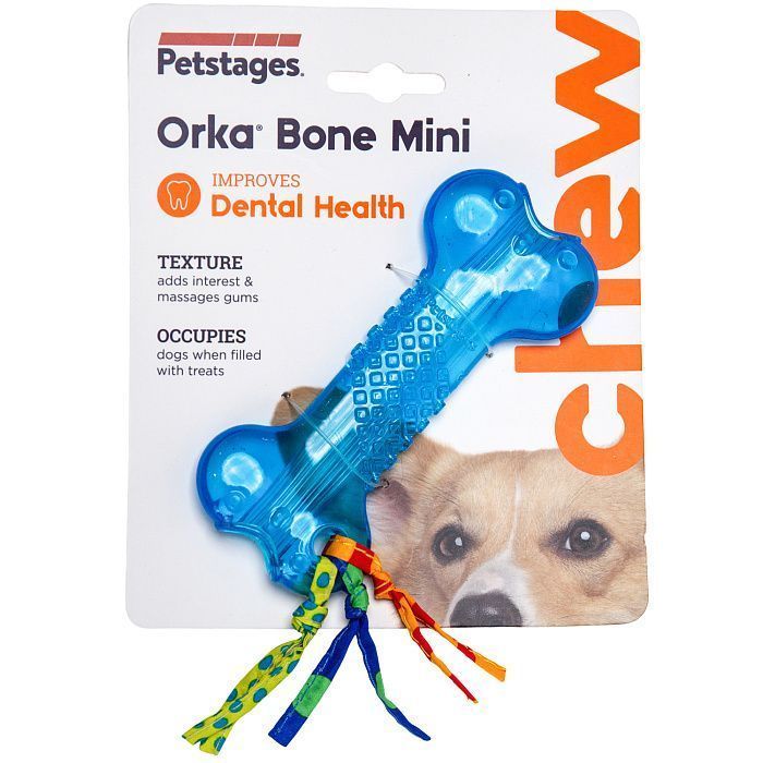 Petstages игрушка для собак Mini "ОРКА косточка" 10 см