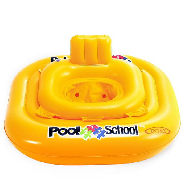 Круг надувной INTEX для малышей с трусами "Pool School Deluxe Baby Float", 79х79см, 1-2 года