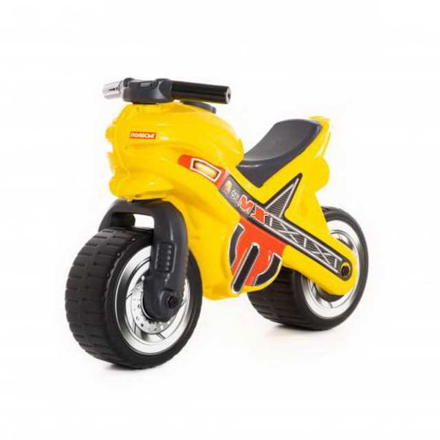Каталка мотоцикл "МХ" (жёлтая)