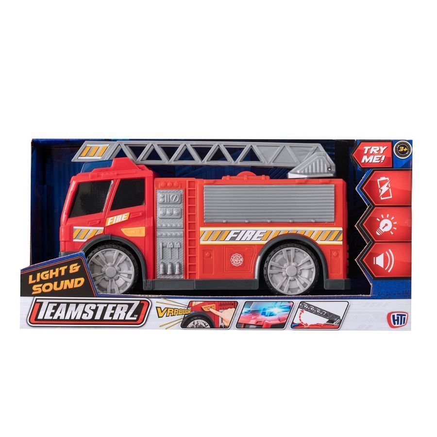 Пожарная машина Teamsterz  30см (свет, звук)