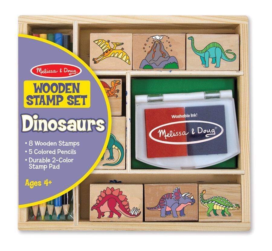 Набор печатей "Динозавры"