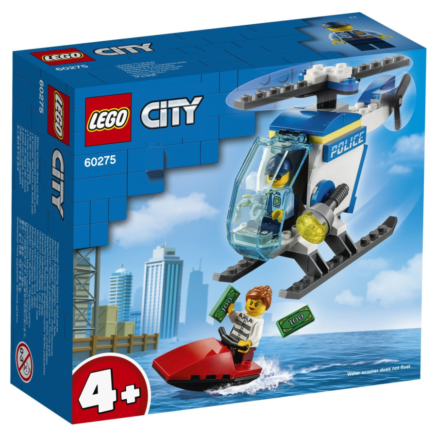 Конструктор LEGO CITY Police Полицейский вертолёт