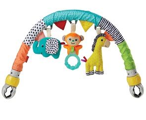 Детская игрушка для коляски "Дружные зверюшки"