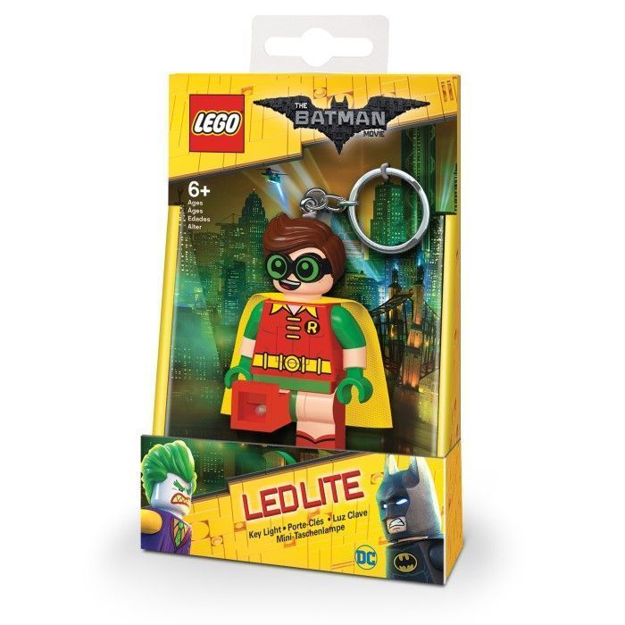 LGL-KE105 Брелок-фонарик для ключей LEGO Batman Movie (Лего Фильм: Бэтмен)-Robin