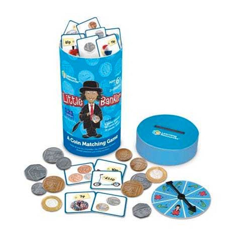 LSP8557-UK "Развивающая игрушка "Маленький банкир" (с фунтами стерлингов, 121 элемент)