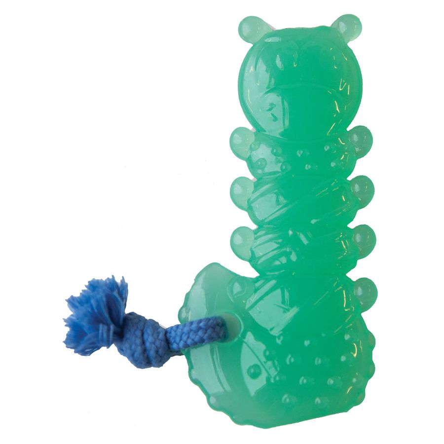 Petstages игрушка для собак Mini "ОРКА гусеница" 12 см
