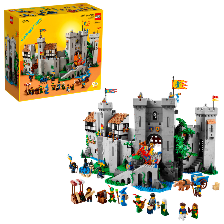 10305 Конструктор LEGO Icons Замок Львиных рыцарей, 4514 деталей, возраст 18+