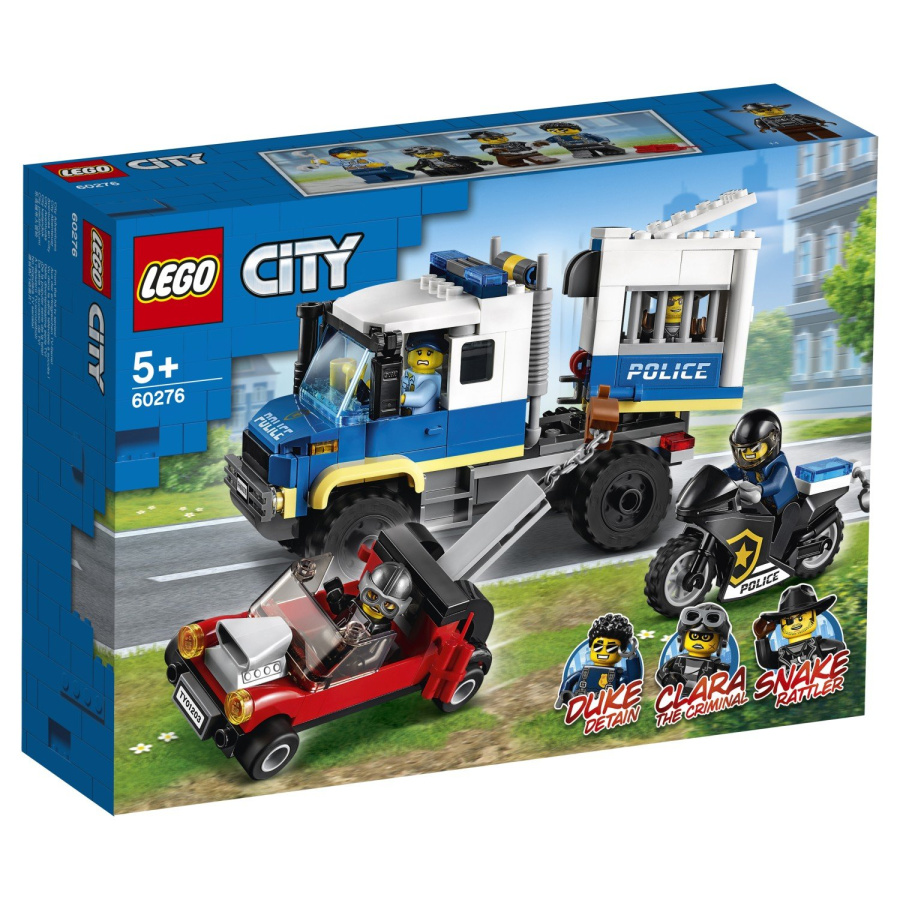 Конструктор LEGO CITY Police Транспорт для перевозки преступников