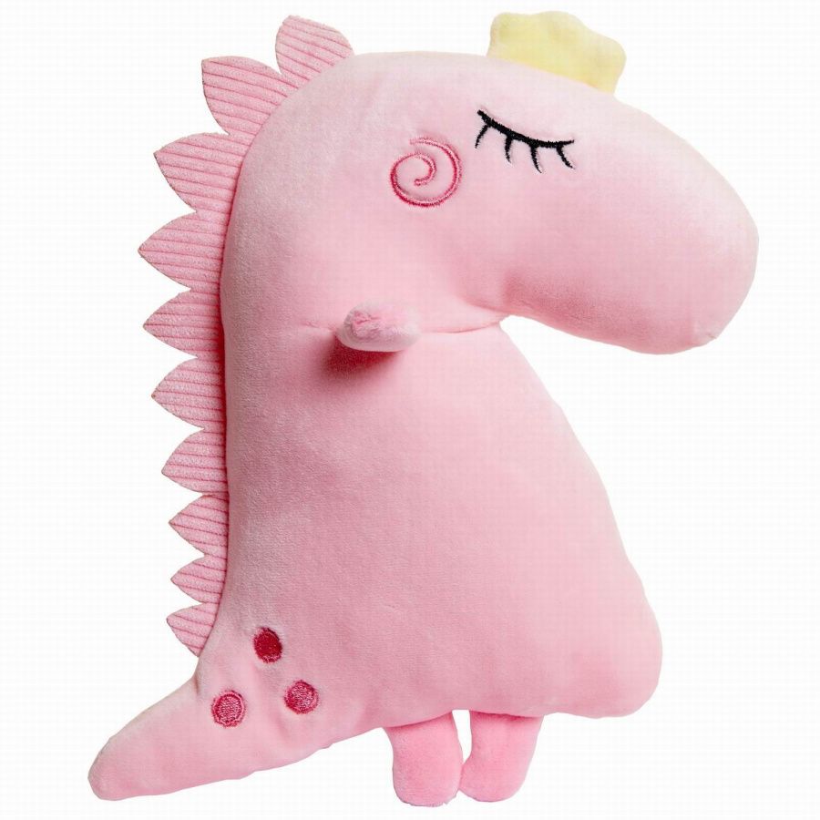 Мягкая игрушка Abtoys Supersoft Dreamy Динозаврик розовый, 20 см