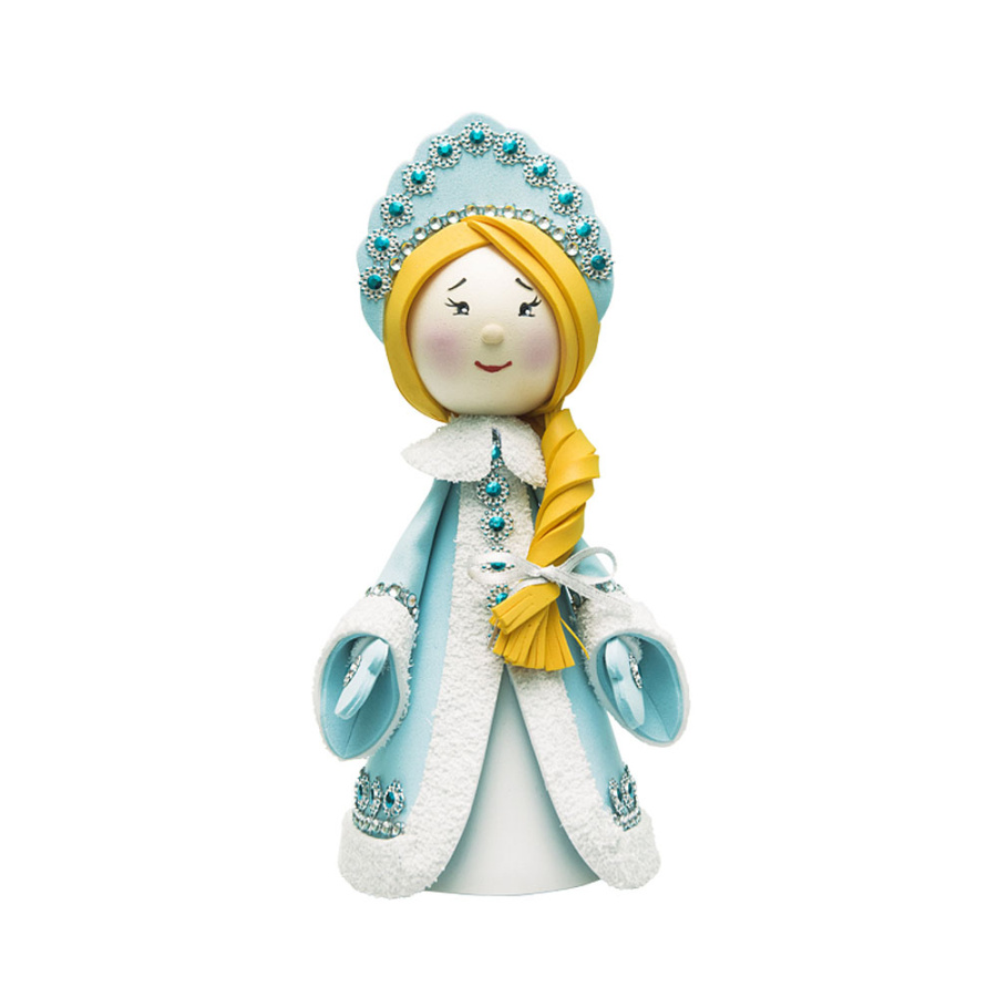 Набор для творчества ВОЛШЕБНАЯ МАСТЕРСКАЯ К013 создай куклу Снегурочка