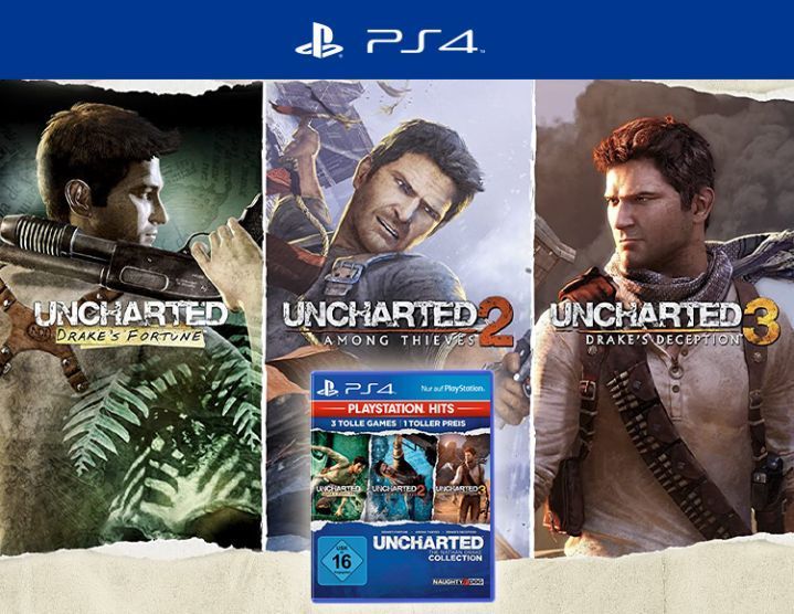 PS4:  Uncharted: The Nathan Drake Collection