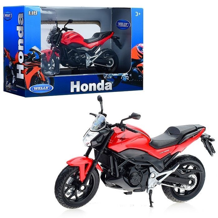 Игрушка модель мотоцикла 1:18 HONDA NC750S