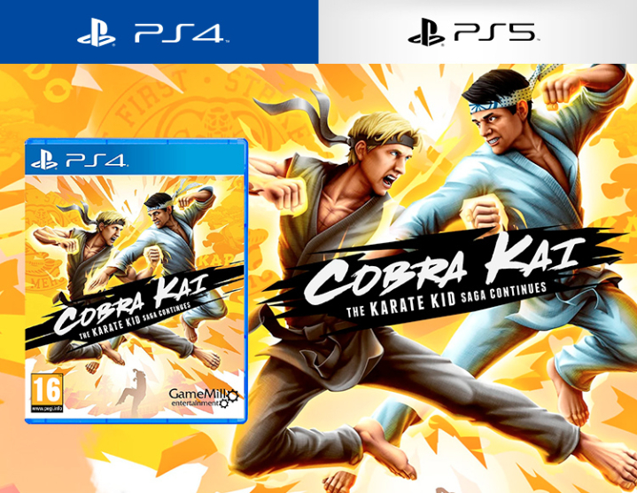 PS4:  Cobra Kai: The Karate Kid Saga Continues Стандартное издание ( PS4/PS5)