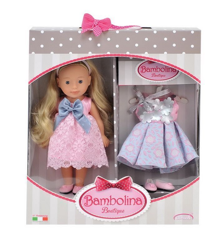 Кукла Bambolina Boutique Маленькая модница, 30 см. ТМ Dimian