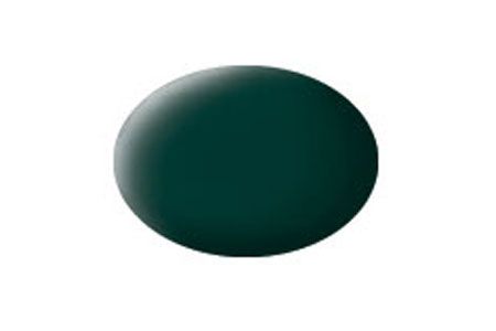 Аква-краска чёрно-зелёная, матовая