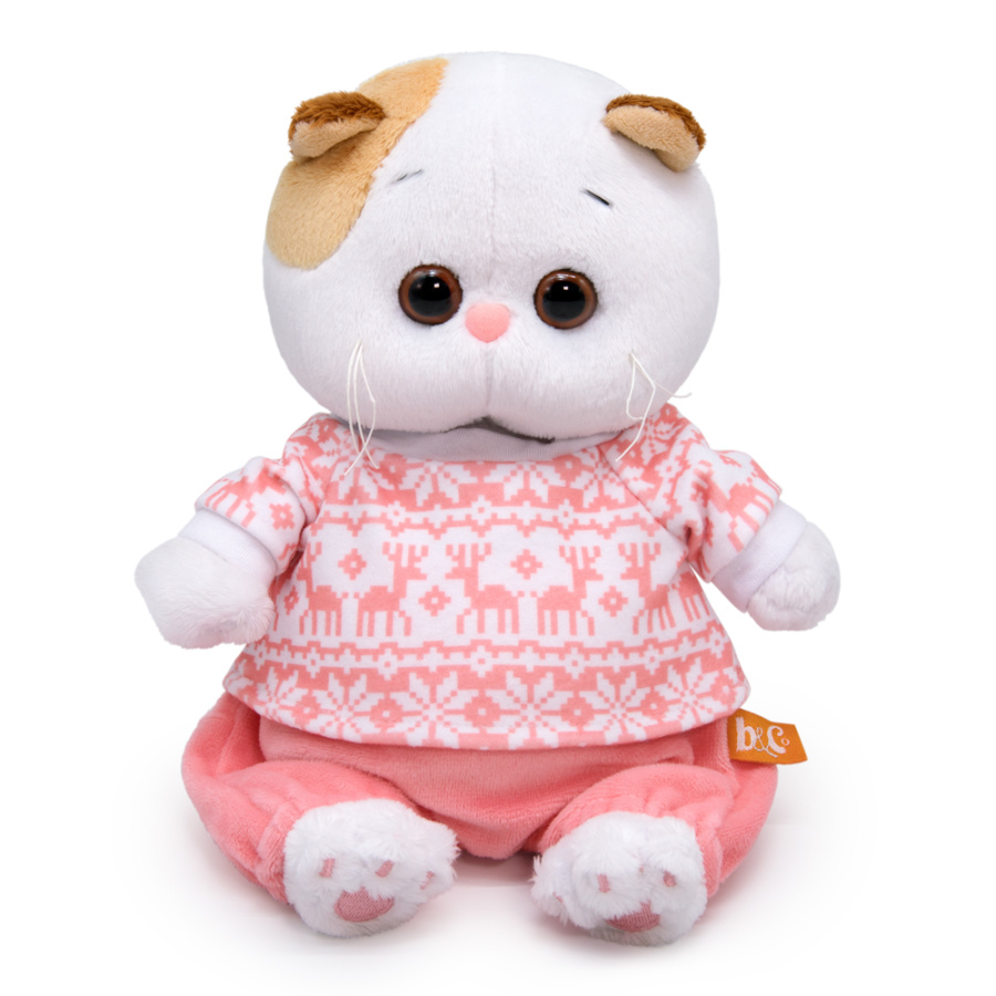 Мягкая игрушка BUDI BASA LB-106 Ли-Ли BABY в зимней пижамке 20 см
