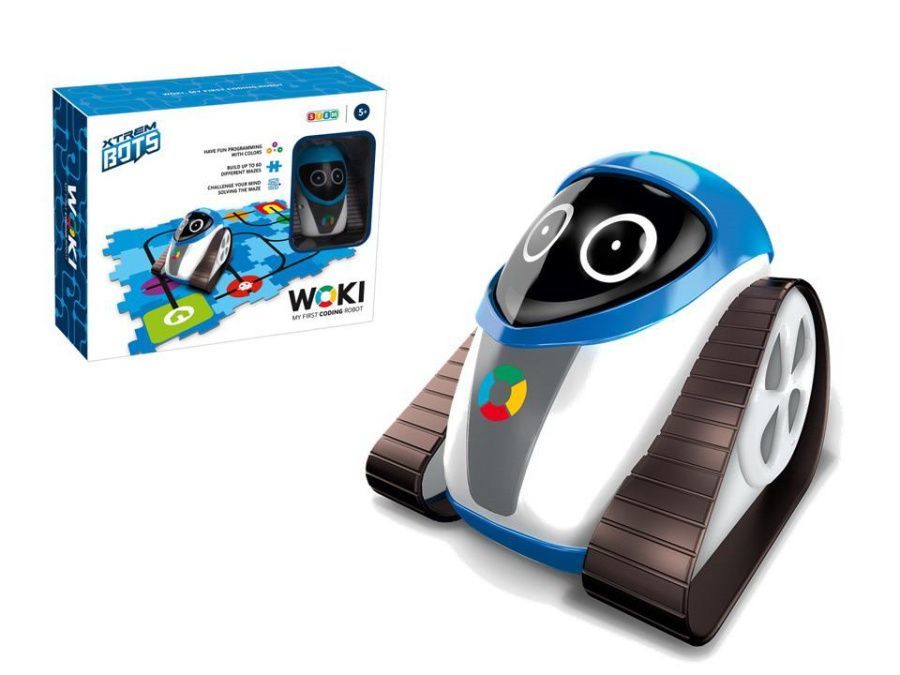 Смарт робот "Xtrem Bots: Woki", в комплекте с игровым полем