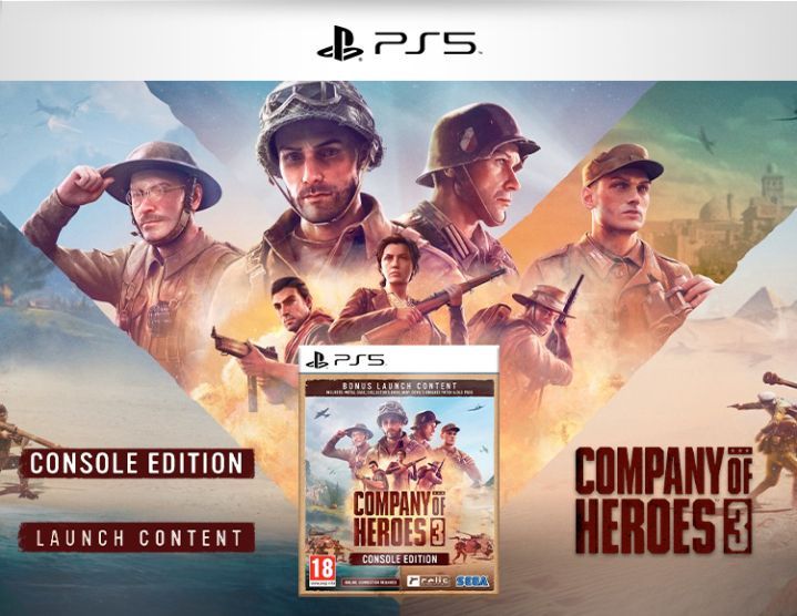 PS5:  Company of Heroes 3 Launch Edition