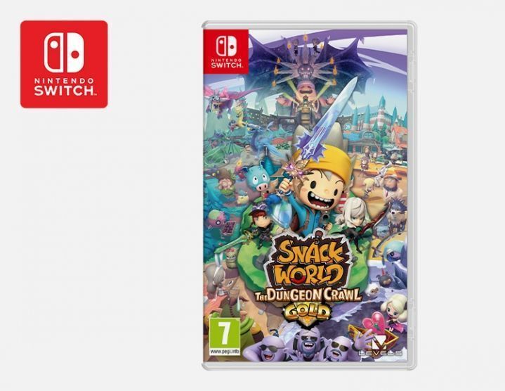 NS: Snack World: The Dungeon Crawl - Gold
