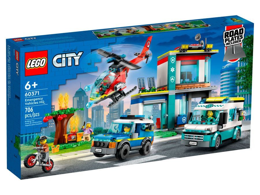 Конструктор LEGO City Штаб аварийных транспортных средств