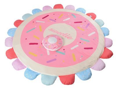 Farfello Складной детский коврик Z2 (Пончик, розовый)