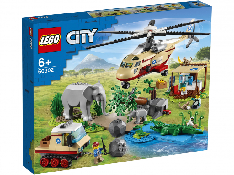 LEGO CITY City Wildlife Операция по спасению зверей