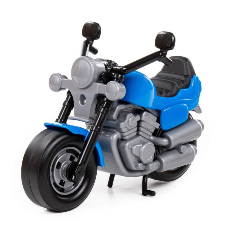 Мотоцикл гоночный "Байк" синий 24х13,5х18 см